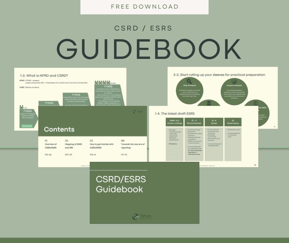 Get CSRD/ESRS Guidebook Download